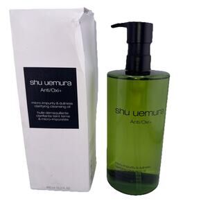 NEW Shu Uemura Anti/Oxi+ Pollutant & Dullness Clarifying Cleansing Oil 450ml